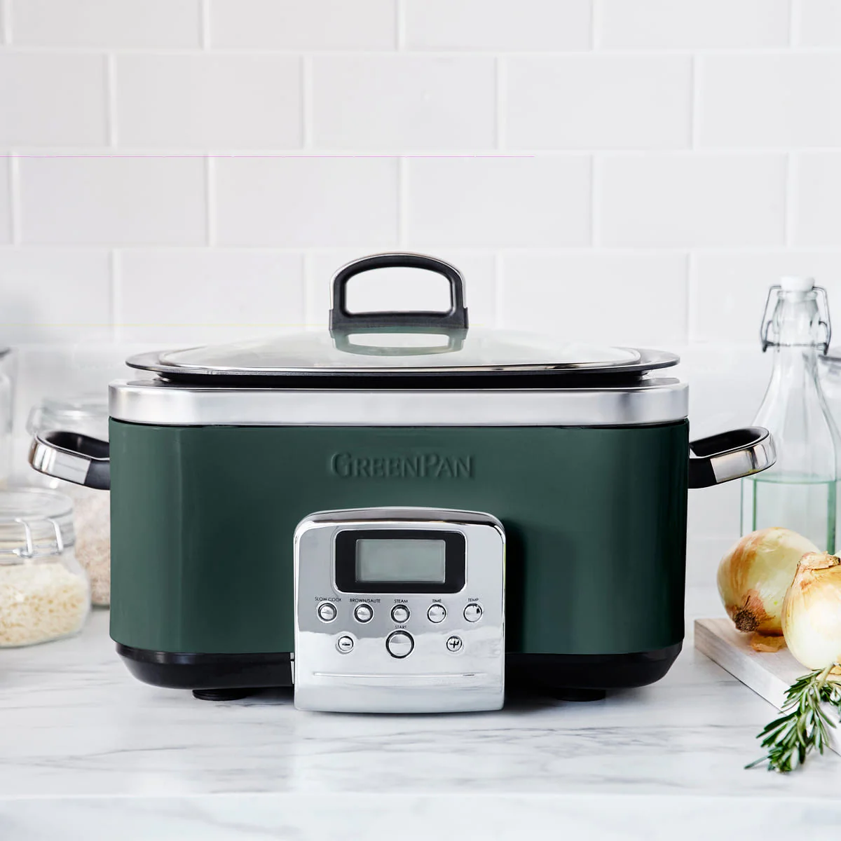 Slow Cooker<br> Pine Green, 6L - Image 2