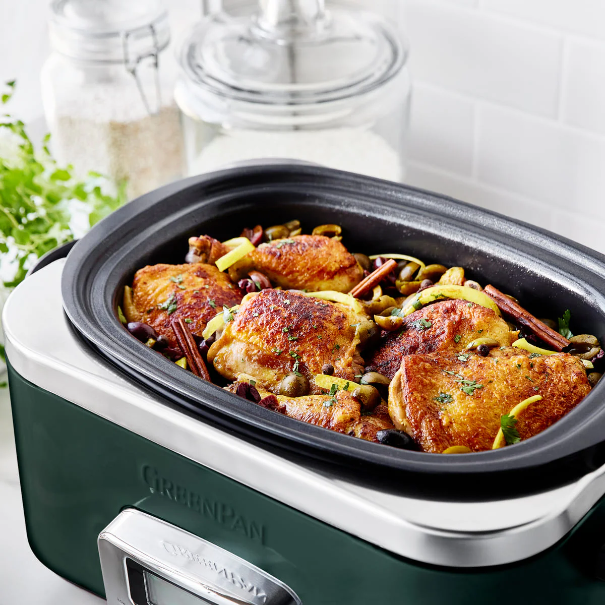 Slow Cooker<br> Pine Green, 6L - Image 3