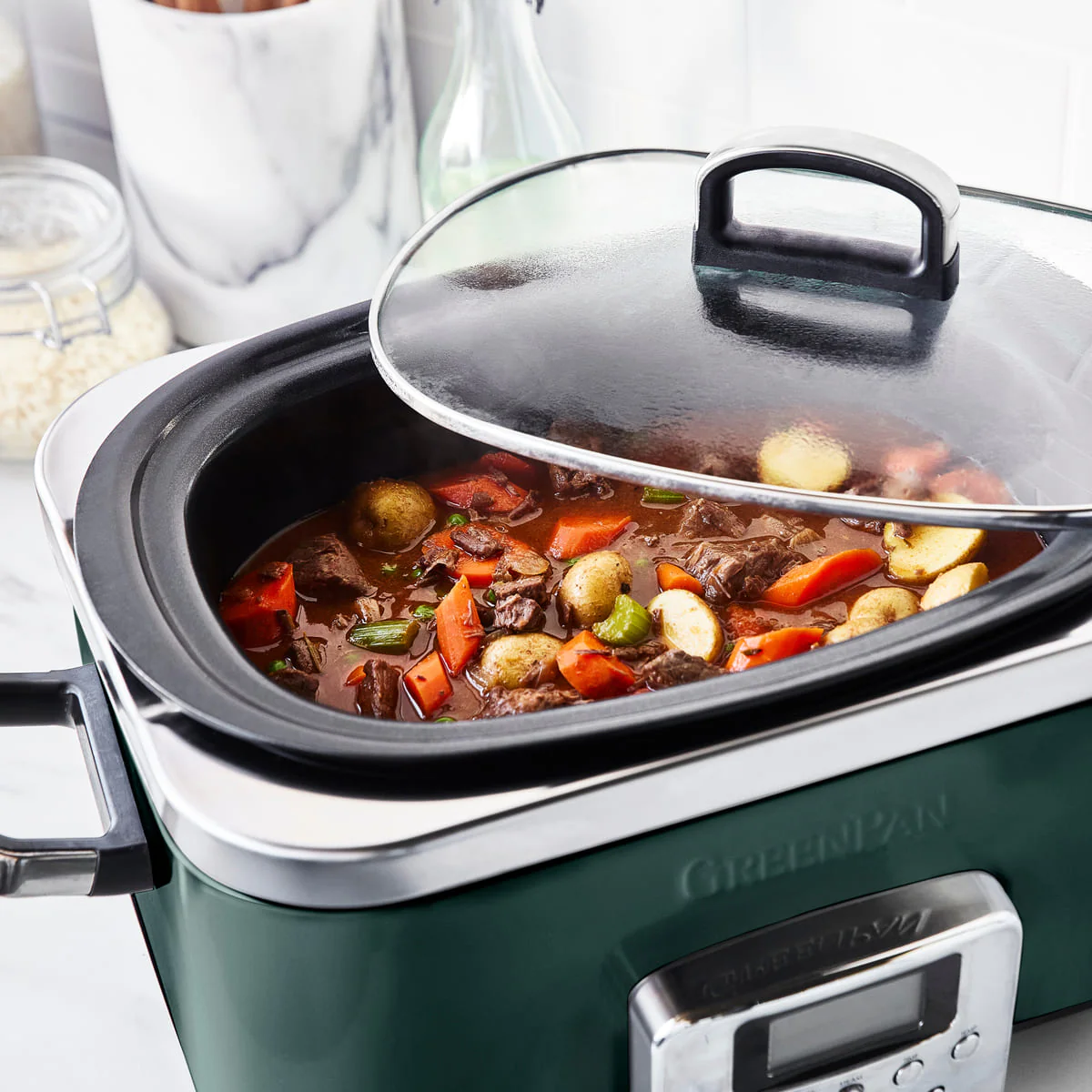 Slow Cooker<br> Pine Green, 6L - Image 4