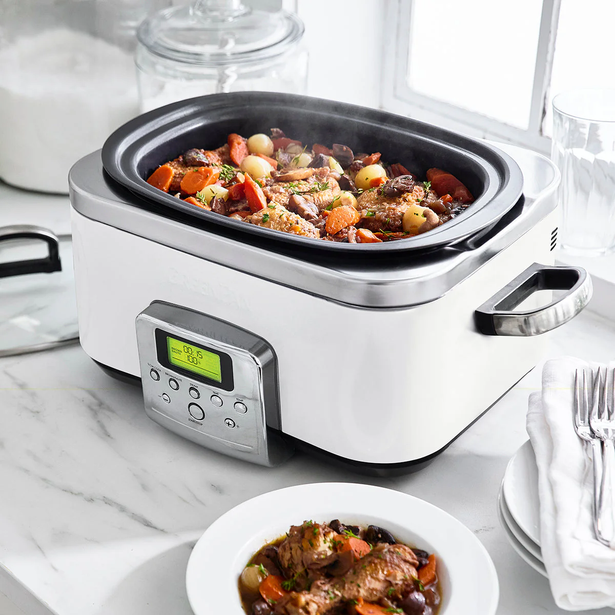 Slow Cooker<br> Cloud Cream, 6L - Image 4