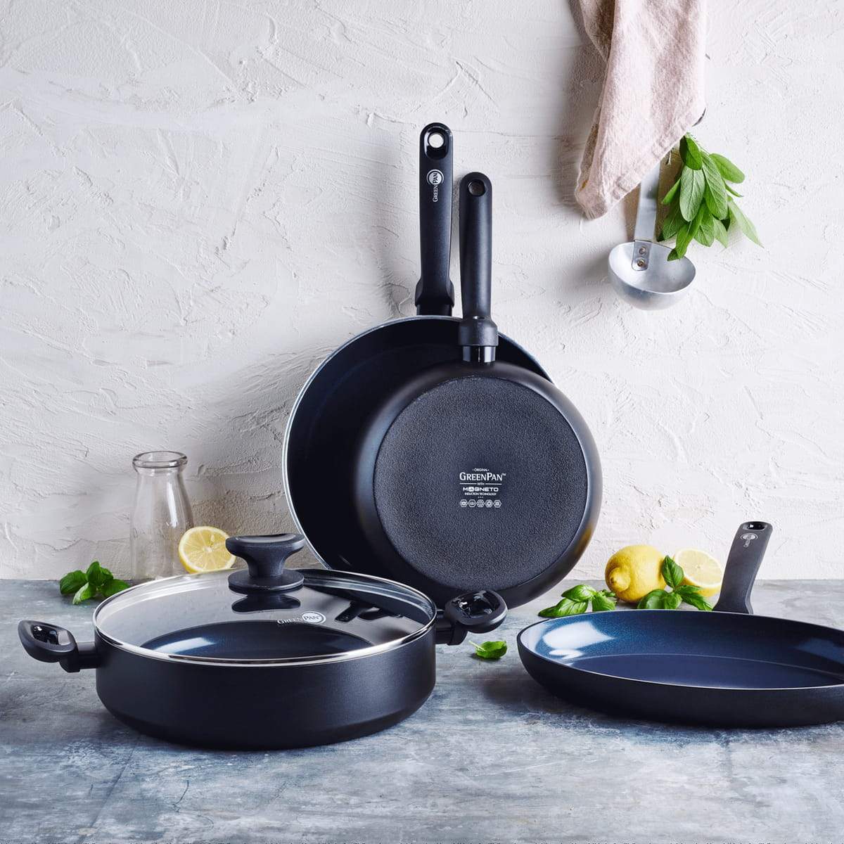Torino<br> Frying Pan, Black - 20cm - Image 8