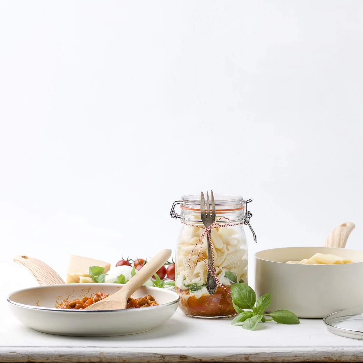 Wood-Be<br> Frying Pan, Cream White - 24cm - Image 6